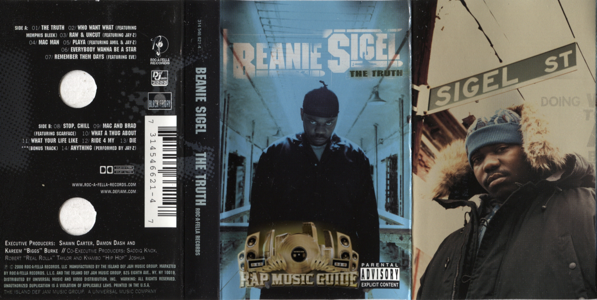 Beanie Sigel The Truth Cassette Tape Rap Music Guide